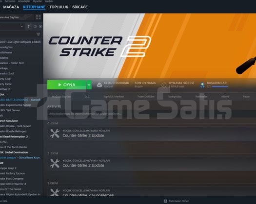 10 yıllık steam hesabı
