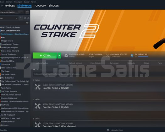 10 yıllık steam hesabı
