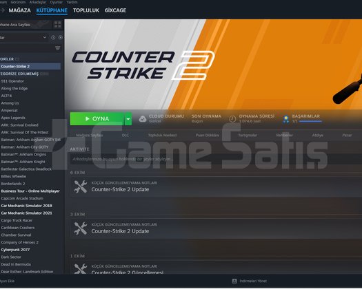 10 yıllık steam hesabı