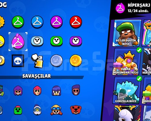 BRAWL STARS 107K FULL HESAP