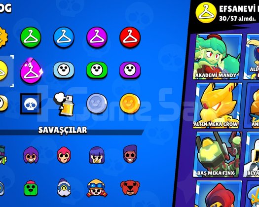 BRAWL STARS 107K FULL HESAP
