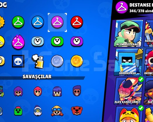 BRAWL STARS 107K FULL HESAP