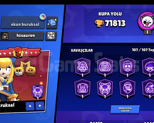 Dolu Brawl Stars Hesabı