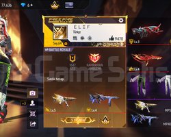 SATILIK 5 YILLIK FREE FIRE HESABI