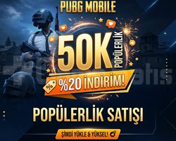 PUBG MOBİLE 50K POP
