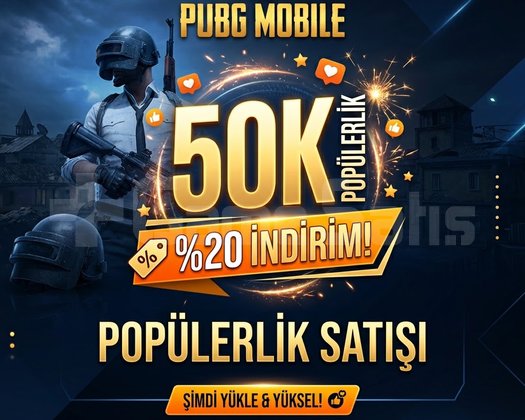 PUBG MOBİLE 50K POP