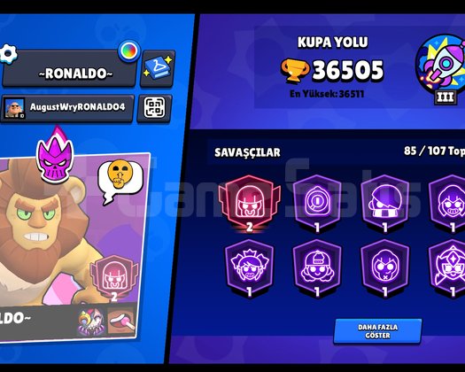 40k brawl stars hesap