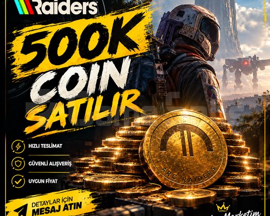 500K Coin  El Farmı  Garantili Ürün
