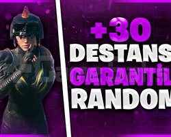 MİNİMUM 30 DESTANSILI RANDOM HESAPLAR