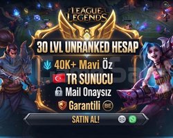 TR - UNRANKED - MAİL DEĞİŞEN - 45K+ BE