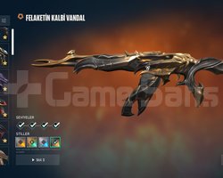 VALORANT ACT 4 DOLU HESAP +20 VANDAL