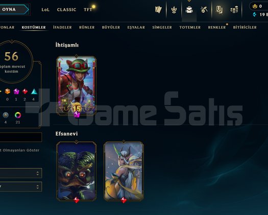 TR / ZÜMRÜT 1 / 17 SKİN - 53 HERO