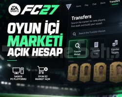 FC 27 PC OYUN İÇİ MARKETİ AÇIK HESAP