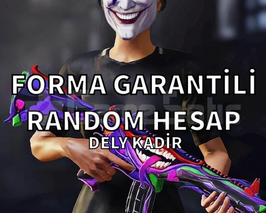 FORMA GARANTİLİ PUBG RANDOM HESAP