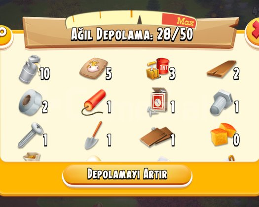 Hay Day 7 Level Hesap
