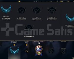 Euw 75 WR Plat 2 Smurf Hesap Master MMR