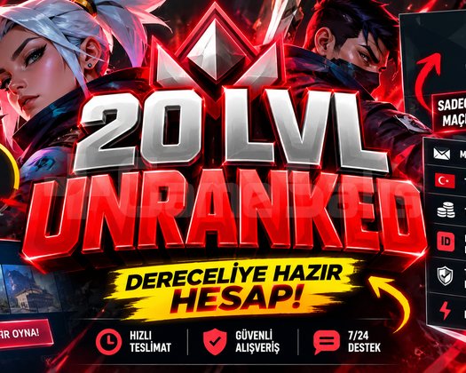 20 LEVEL SMURF! Dereceliye Hazır Hesap