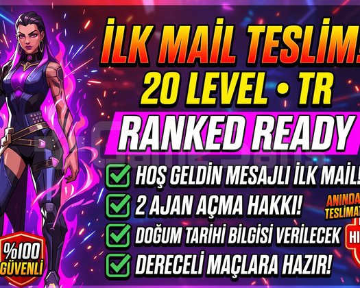 İLK MAİLHOŞGELDİN | TR 20 LVL | 2 AJAN