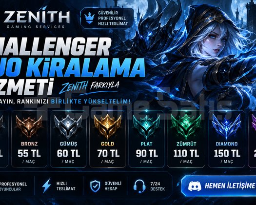 PROFESYONEL CHALLANGERDEN DUO HİZMETİ
