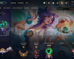 250 SKINLI 250+ LVL LOL HESABI