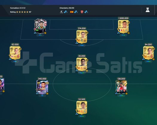 SATILAMAZ MBAPPELİ PS HESAP