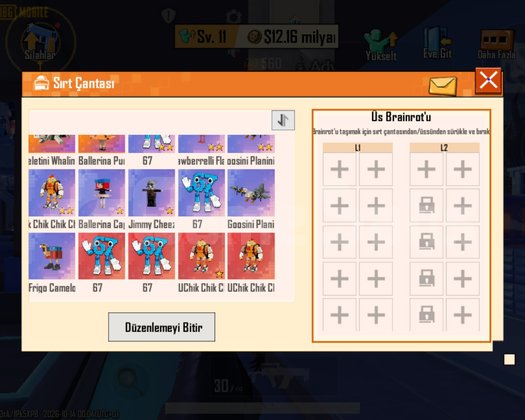 Brainrot royale itibar tavuk