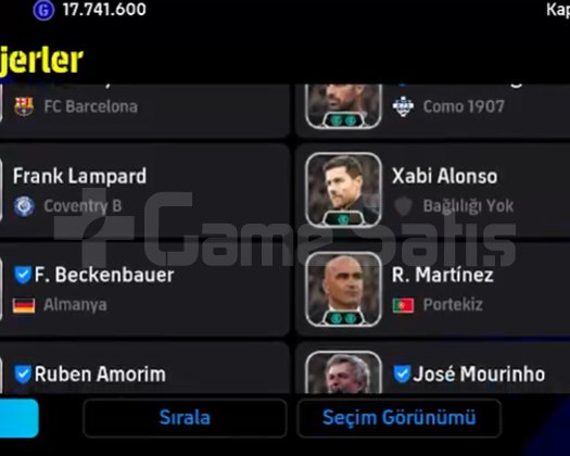 3325+ Kolektif efootbal hesabı