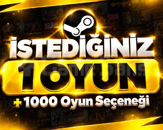 İSTEDİĞİNİZ 1 OYUN OTOMATİK TESLİMAT