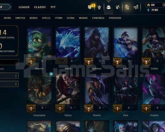 EUW - PLAT IV - 38 CHAMP - 53LVL