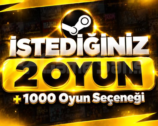 İSTEDİĞİNİZ 2 OYUN OTOMATİK TESLİMAT