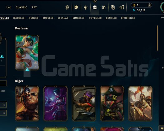 EUW HANDMADE 0 GLADYATOR DRAVENLİ HESAP