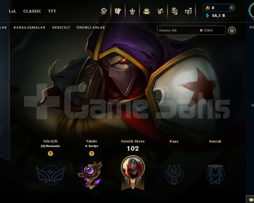 EUW HANDMADE 0 GLADYATOR DRAVENLİ HESAP