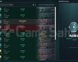 Yeni Sezon Plat 3 Yük MMR