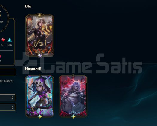 60k RPlik Skinli 2018 Hesabım Satılıktır