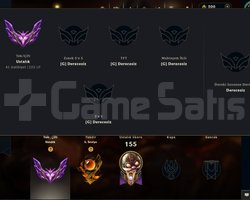 EUW MASTER HANDMADE 56 WR  +225 LP HESAP