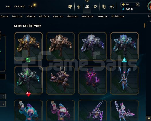912 level zümrüt 1 valo skinli hesap