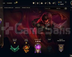 912 level zümrüt 1 valo skinli hesap
