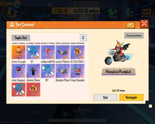 Brainrot royale ışıltı uçak