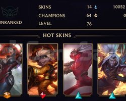 TR Unranked | 14 Kostüm - 64 Hero |