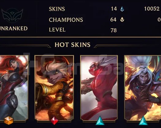 TR Unranked | 14 Kostüm - 64 Hero |