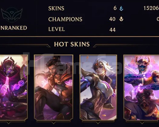 TR Unranked | 6 Kostüm - 40 Hero |