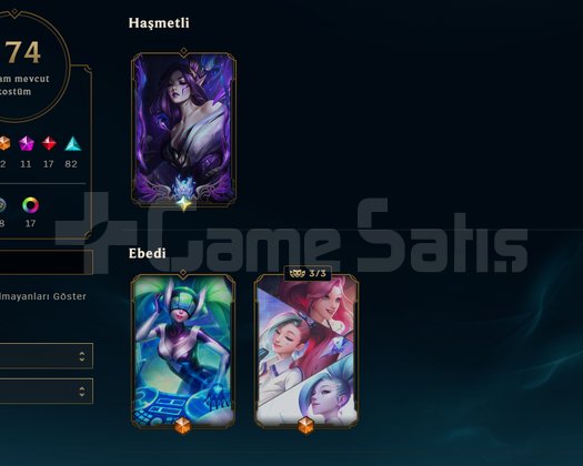 HAŞMETLİ MORGANALI MAINLIK LOL+VALO