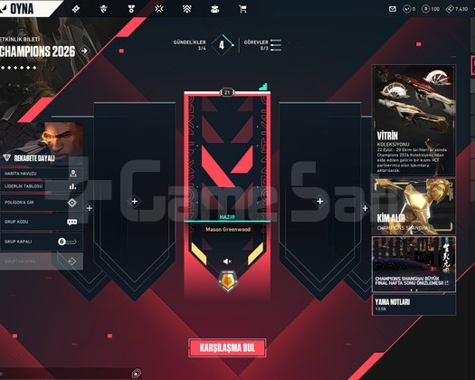Valorant Gold Elo Temiz Boş Hesap
