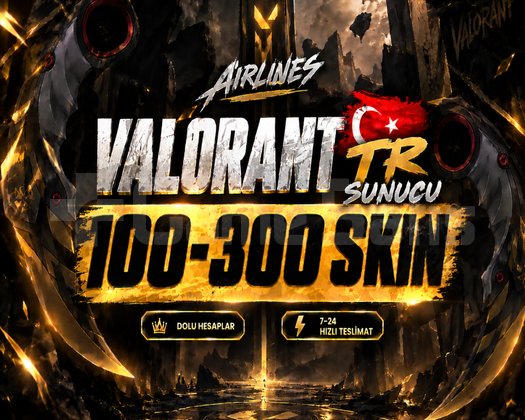 TR | 100 - 300 SKİN HESAPLAR / BOŞ YOK