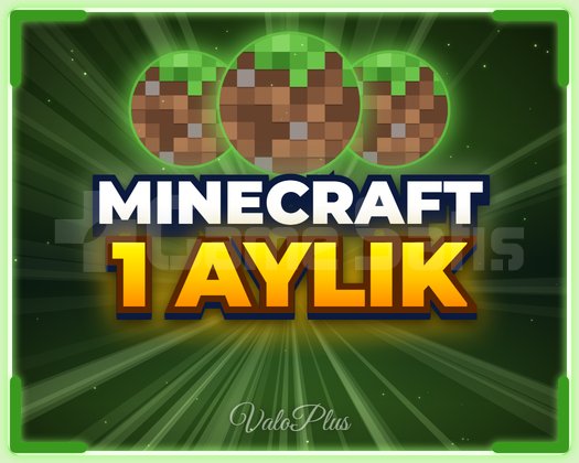 MINECRAFT 1 AYLIK PREMIUM + GARANTİ