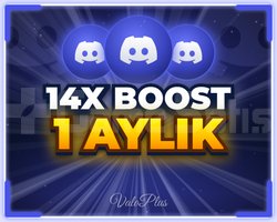 DISCORD 14X BOOST | 1 AYLIK + GARANTİ