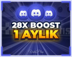 DISCORD 28X BOOST | 1 AYLIK + GARANTİ