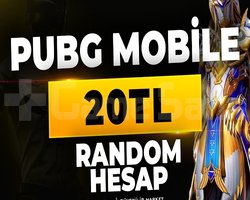 Pubg 20 tl random hesap satışı