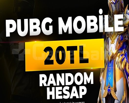 Pubg 20 tl random hesap satışı
