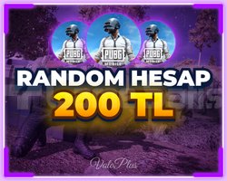 200 TL PUBG RANDOM HESAP | ULTRA VİP